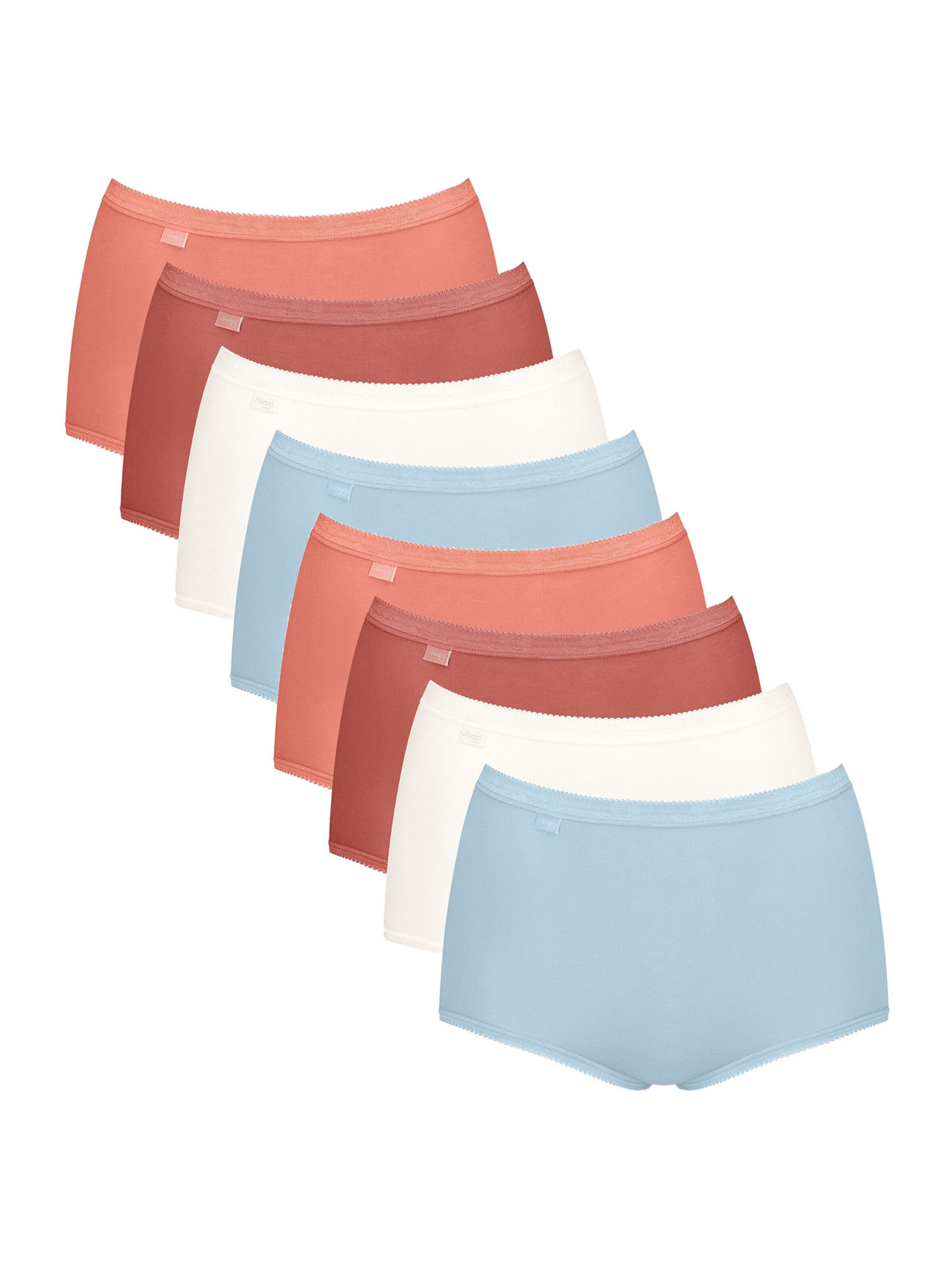 SLOGGI - Cueca 'Basic+' em mistura de cores: frente