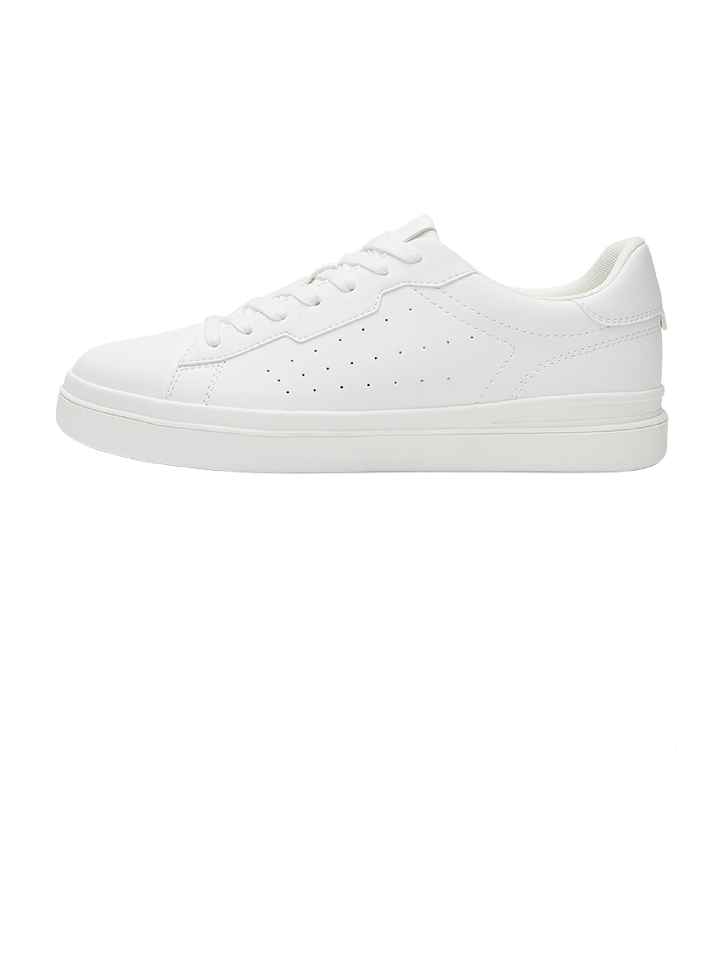 Pull&Bear Platform trainers in White