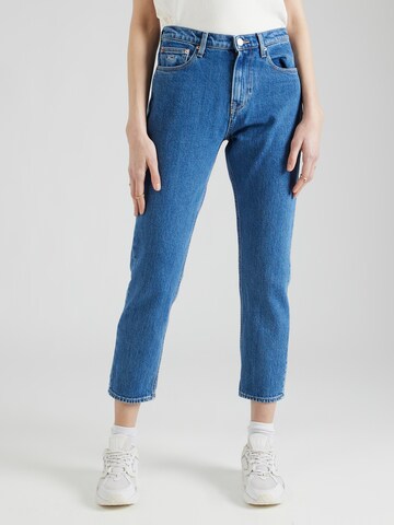 Tommy Jeans Slimfit Jeans 'IZZIE SLIM' in Blauw: voorkant