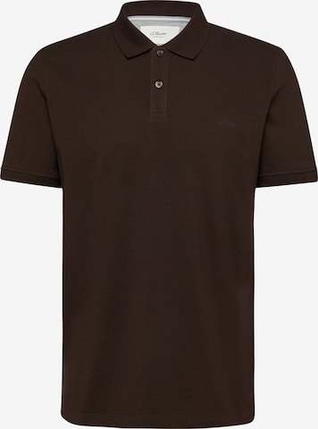 T-Shirt s.Oliver en marron : devant