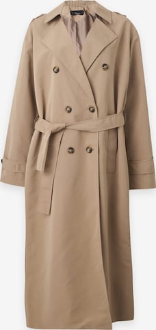 smėlio Vero Moda Tall Demisezoninis paltas 'VMCHLOE': priekis