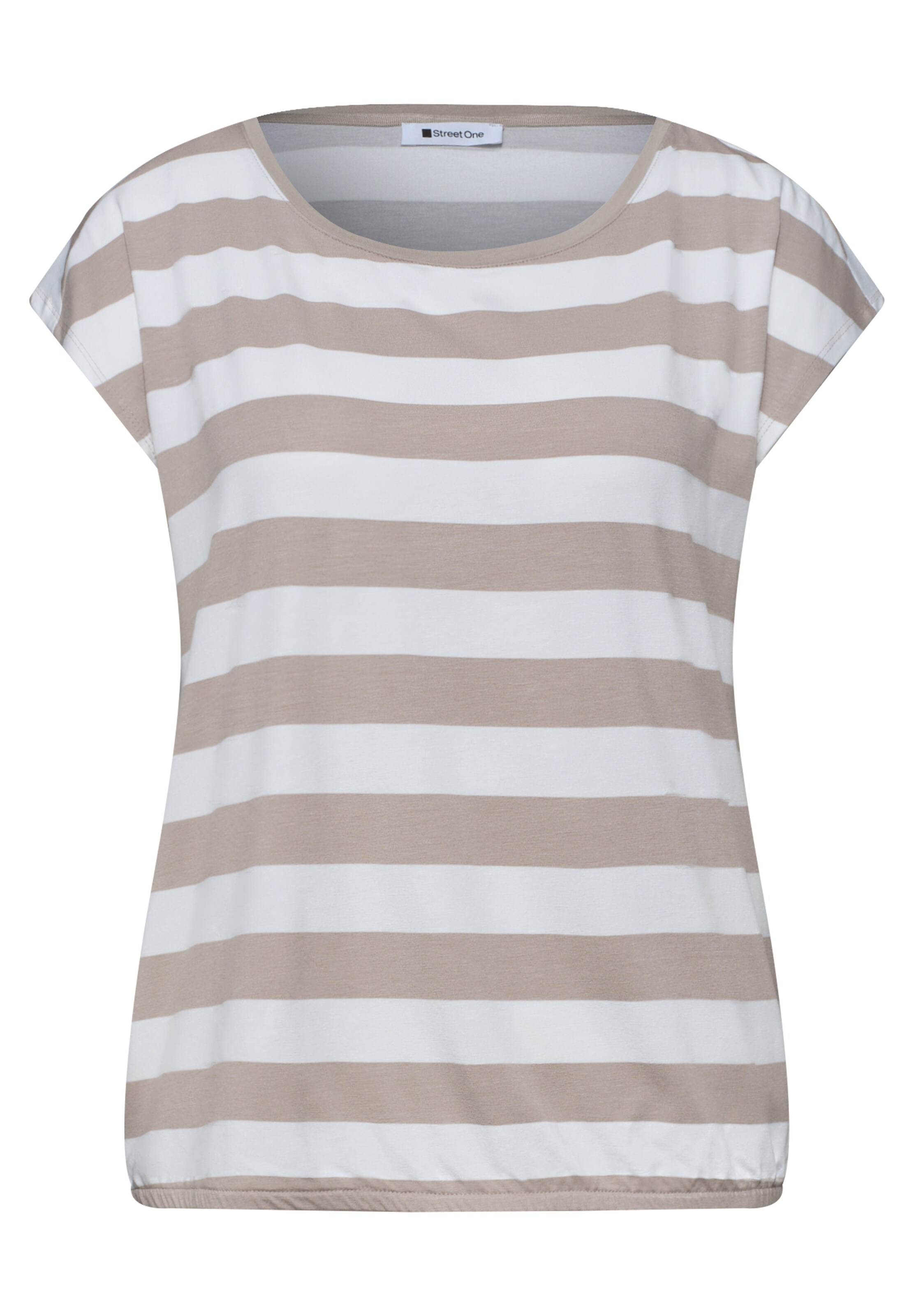 STREET ONE Shirt in Beige: front