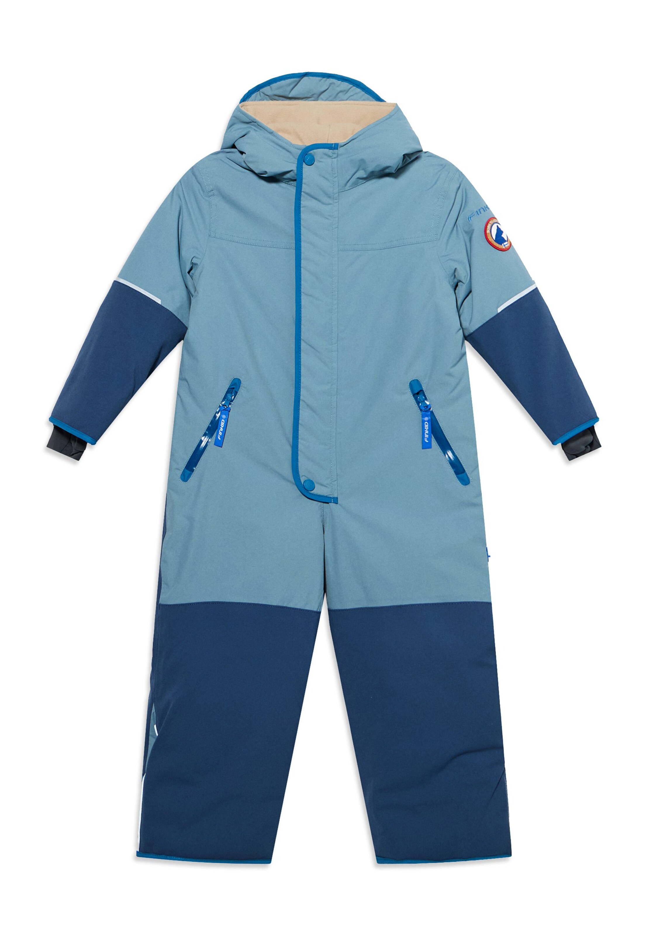 FINKID - Ajuste regular Traje funcional 'HUSKY HAALARI' en azul: frente