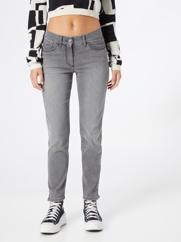 GERRY WEBER Skinny Jeans in Grijs: voorkant