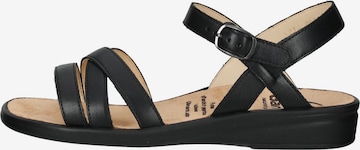 Ganter Sandalen met riem in Zwart