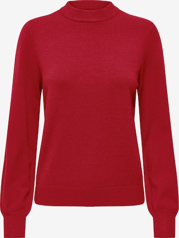 Pull-over 'ONLBIRTHE' ONLY en rouge : devant