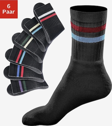 melns GO IN Sporta zeķes: no priekšpuses