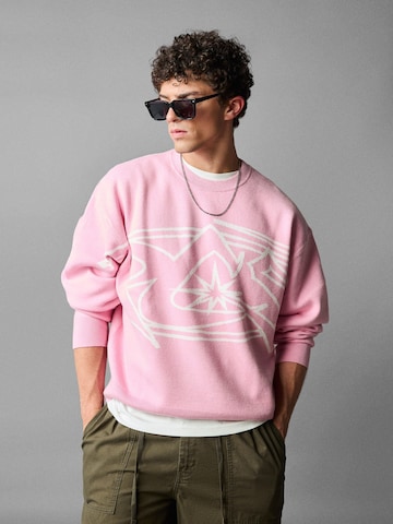 Bershka Svetr – pink: přední strana