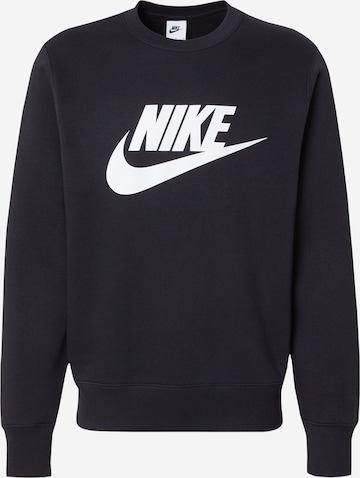 Felpa 'CLUB' di Nike Sportswear in nero: frontale