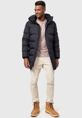 INDICODE JEANS Winter Parka ' Leugene ' in Black