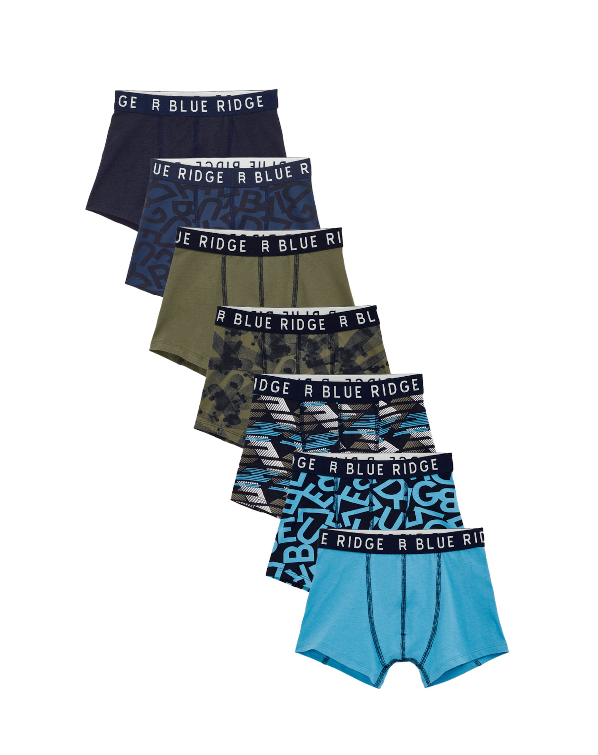 WE Fashion Aluspüksid, värv sinine: eest vaates