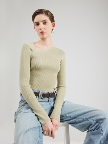studioselect Pulover 'Elaine' | zelena barva: sprednja stran