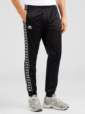 KAPPA Sportsdragt 'Tracksuit' i sort