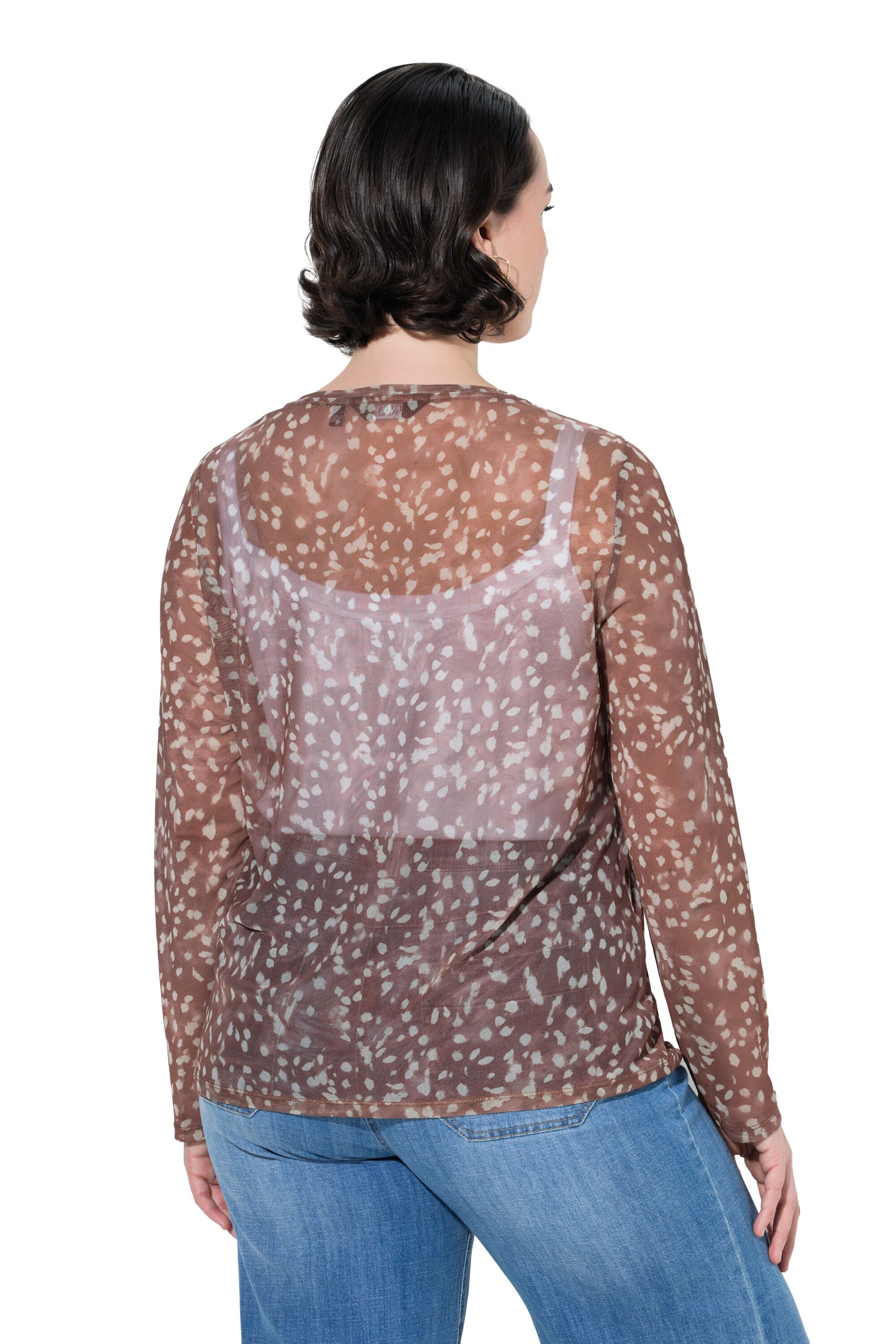 Ulla Popken Shirt in Beige