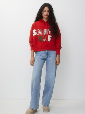 Pull-over Pull&Bear en rouge