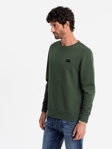 Ombre Sweatshirt 'OM-SSNZ-0136' in Groen