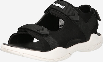 Hummel Sandals & Slippers in Black: front