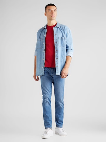LEVI'S ® Shirt '2Pk Crewneck Graphic' in Rood