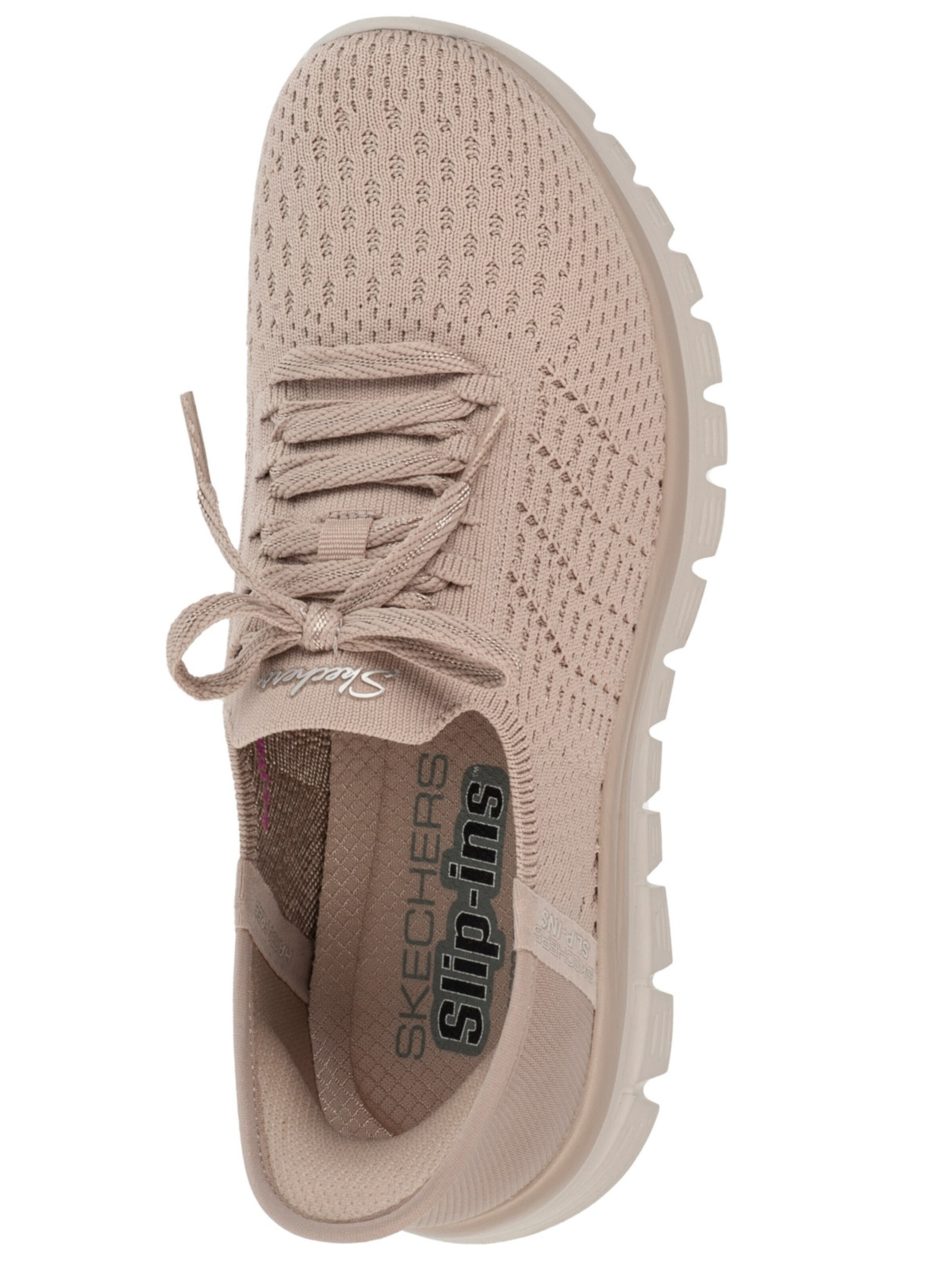 SKECHERS Sneakers laag 'Graceful - First Blush' in Beige