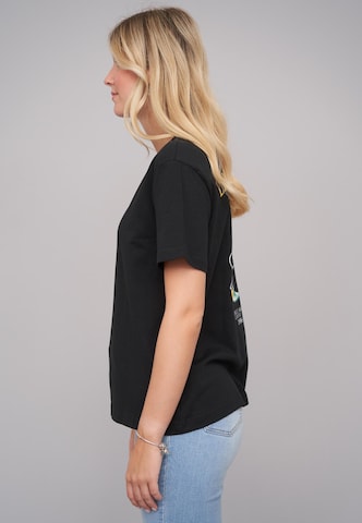 T-shirt 'Ladies Limoncello Spritz' Cloud5ive en noir