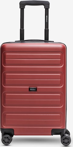 Trolley 'Essentials 08 CABIN' di Redolz in rosso: frontale