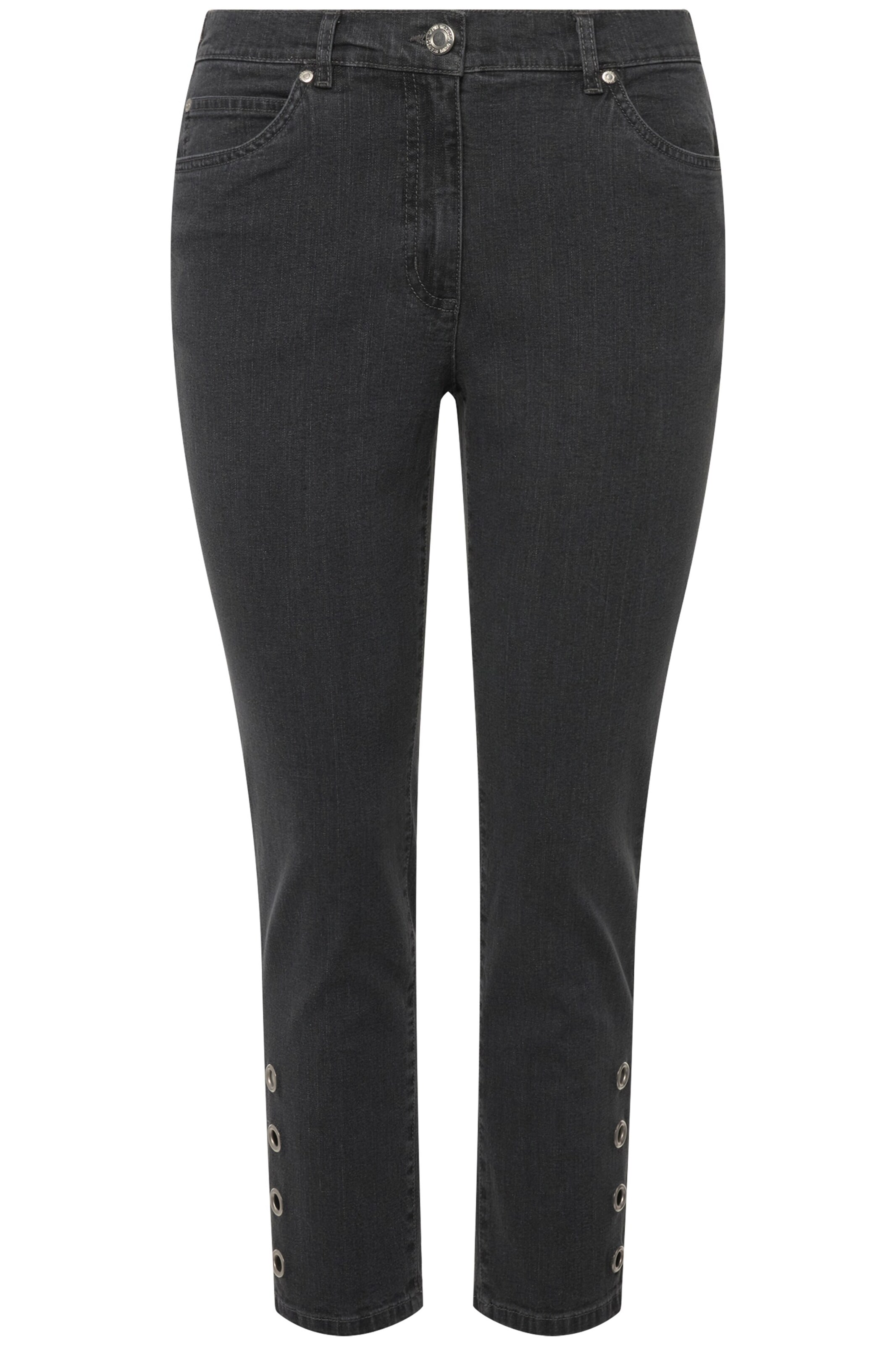 MIAMODA Jeans in Grijs: voorkant