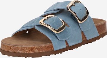 s.Oliver Mules in Blue: front