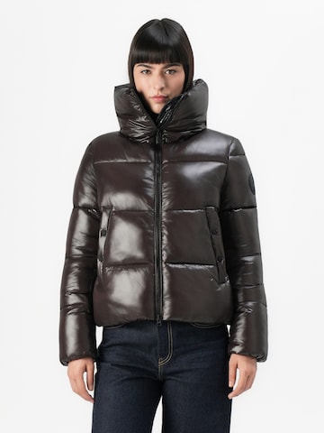 Veste d’hiver 'ISLA' SAVE THE DUCK en marron : devant
