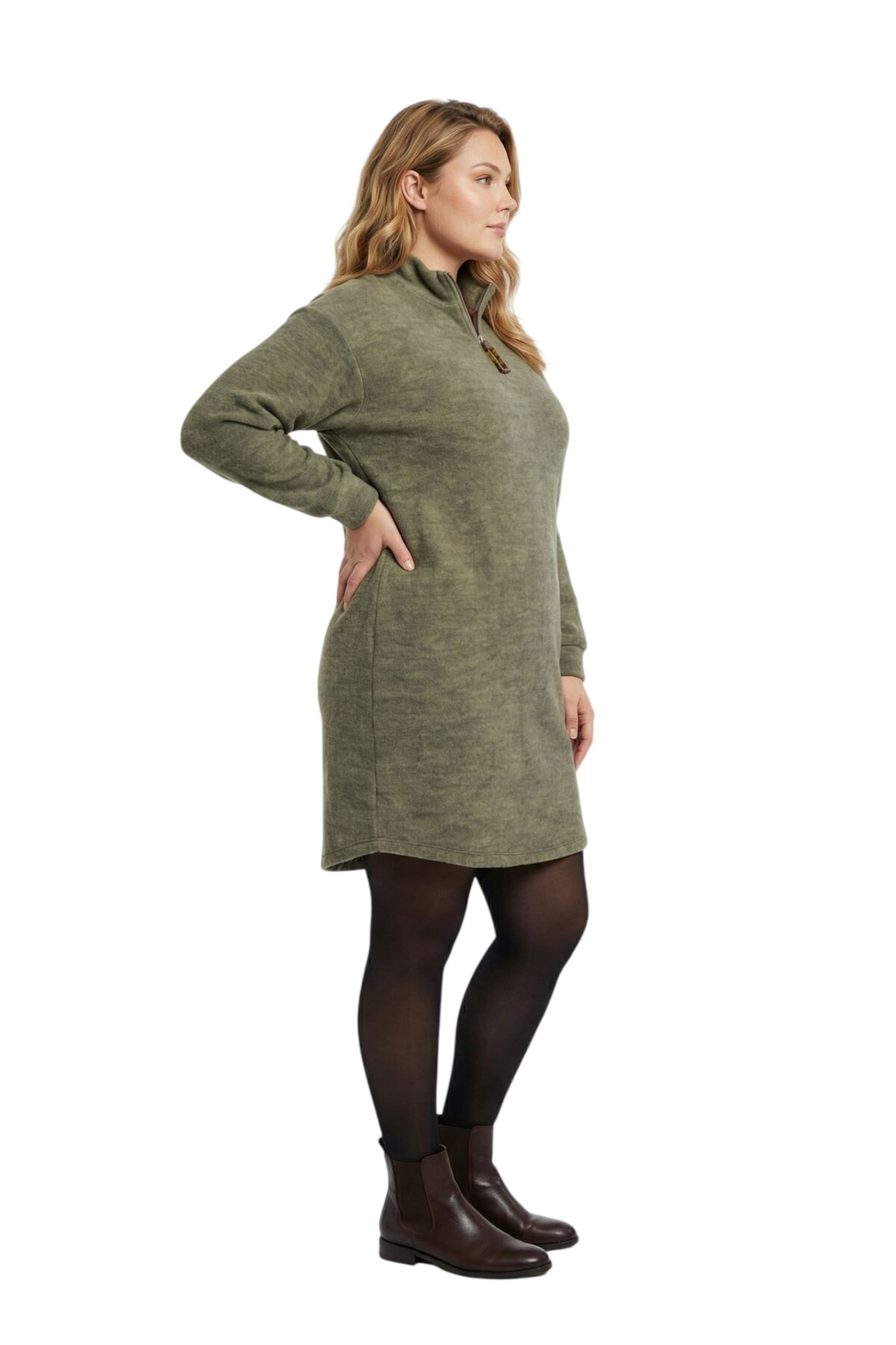 Stil Diva Dress in Green