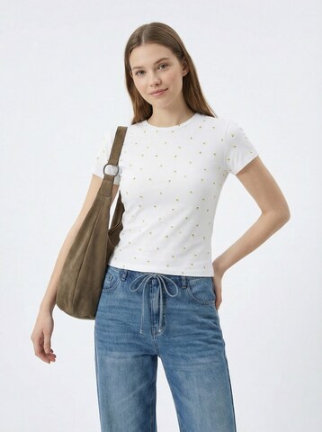 studioselect T-Shirt 'AVENA' in Weiß: Vorderseite