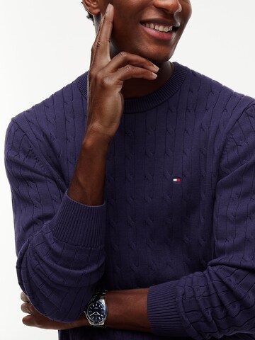 TOMMY HILFIGER Pullover in Lila