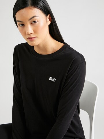 DKNY Performance Funktionsbluse i sort