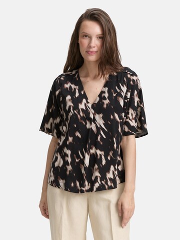 TOM TAILOR Bluse in Schwarz: Vorderseite