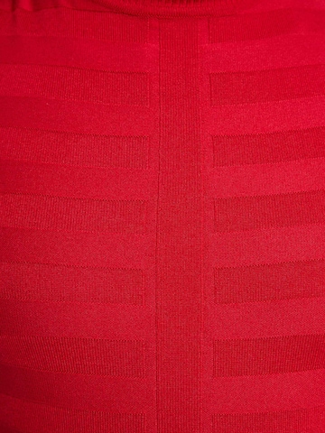 Morgan Knitted dress in Red