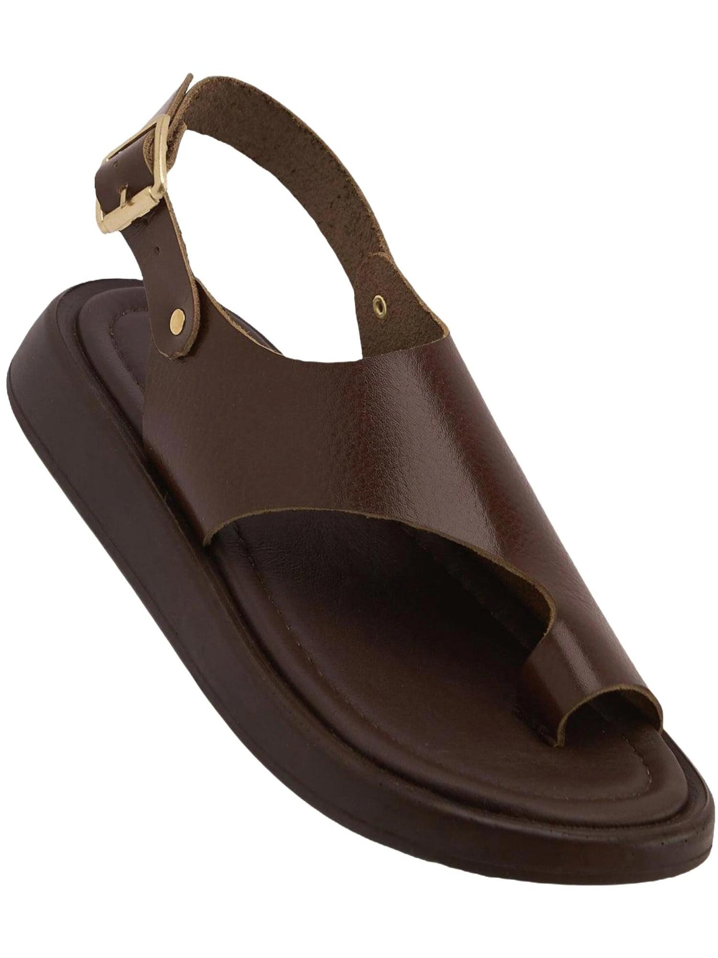 Limoya Sandals 'Damensandalen' in Brown: front