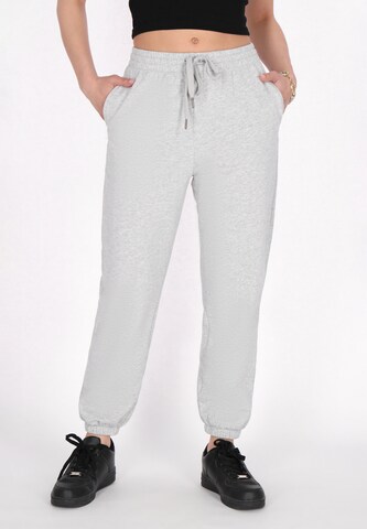 Loosefit Pantalon faina Athlsr en gris : devant