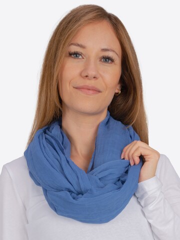 Seasons of April Tunnelsjaal 'Carina' in Blauw