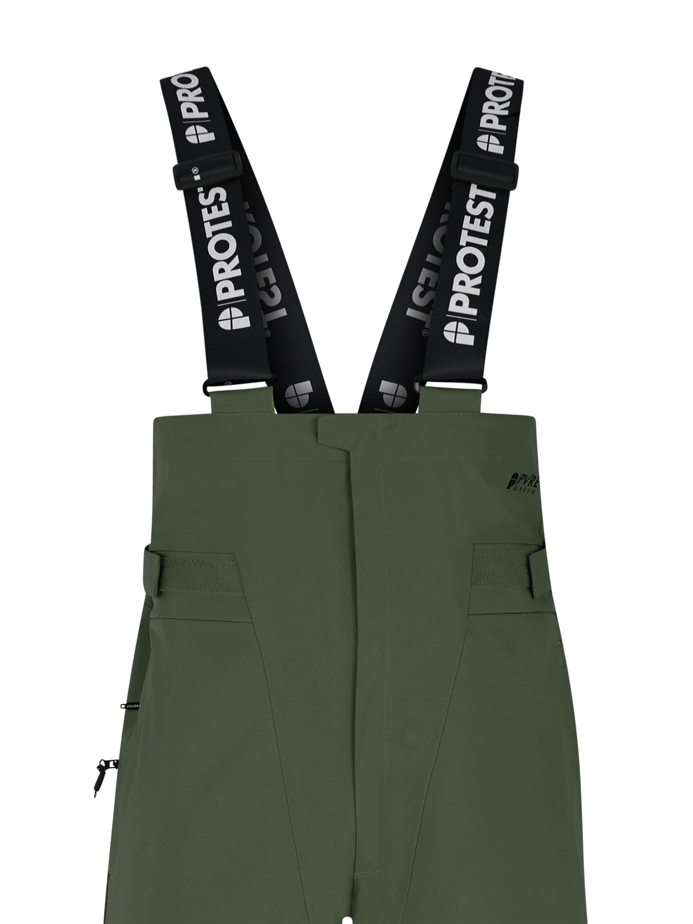 PROTEST Regular Workout Pants 'PRTBASE' in Green