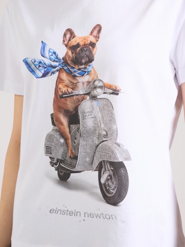 T-shirt EINSTEIN & NEWTON en blanc