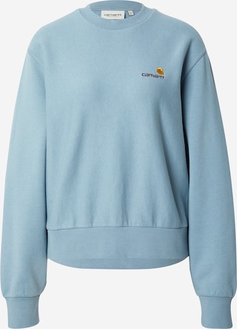 Carhartt WIP Свитшот 'American Script' в Синий: спереди