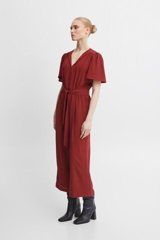 ICHI Jumpsuit 'Gitty' in Rot