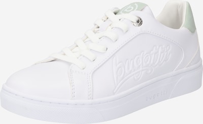 bugatti Zapatillas deportivas bajas en verde claro / blanco, Vista del producto