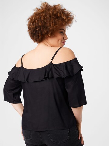 ABOUT YOU Curvy Blouse 'Jeanette' in Black