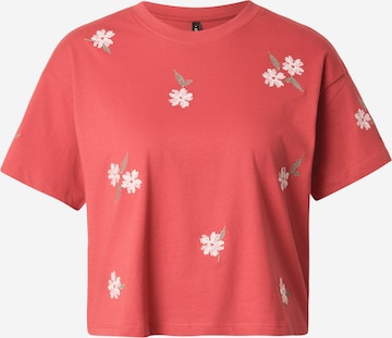 raudona ONLY Marškinėliai 'ONLGIA': priekis