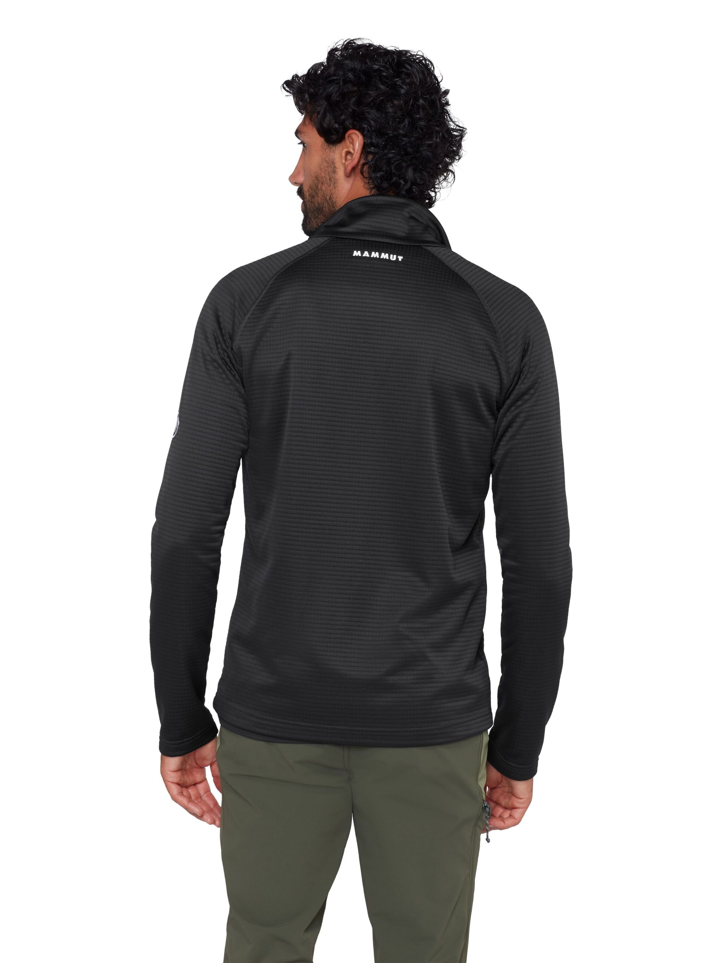 MAMMUT Athletic Fleece Jacket in Black