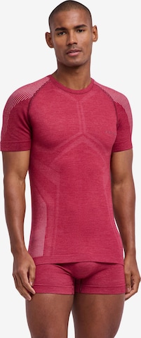 FALKE Base Layer in Red: front