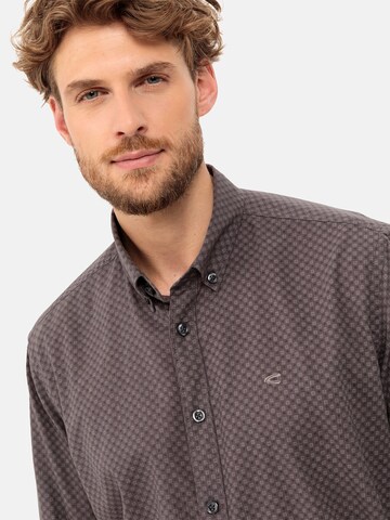 CAMEL ACTIVE Regular fit Button Up Shirt in Grey