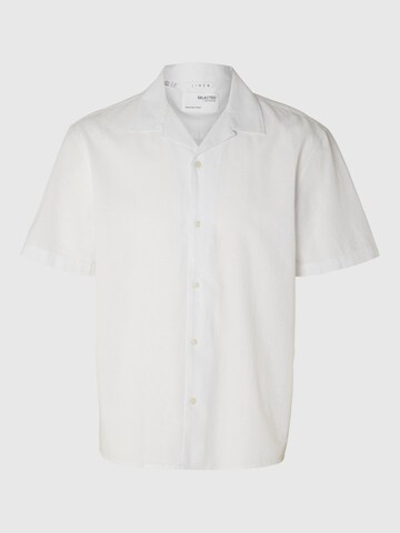 Chemise SELECTED HOMME en blanc