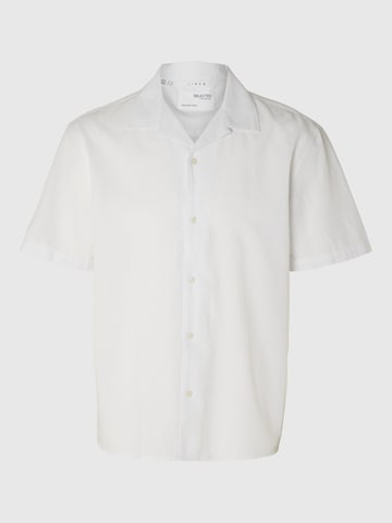 SELECTED HOMME Button Up Shirt in White