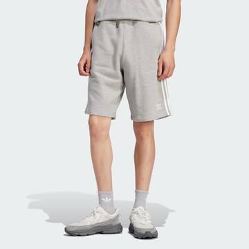 ADIDAS ORIGINALS Regular Pants 'Adicolor' in Grey: front